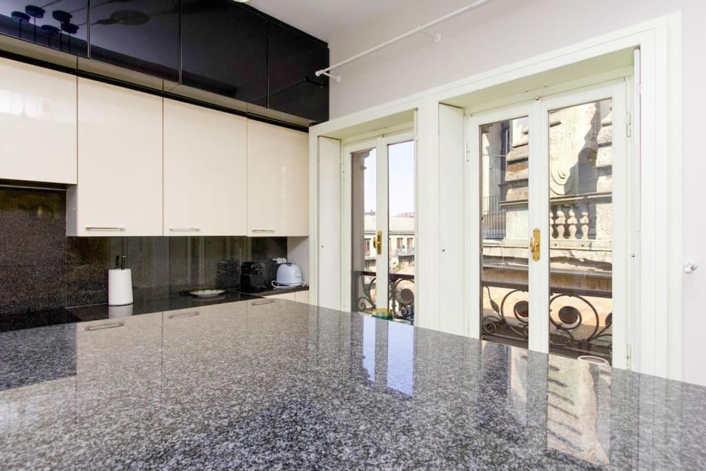 Duomo Big House130Mq Vista Tempio Appartement Milaan Buitenkant foto