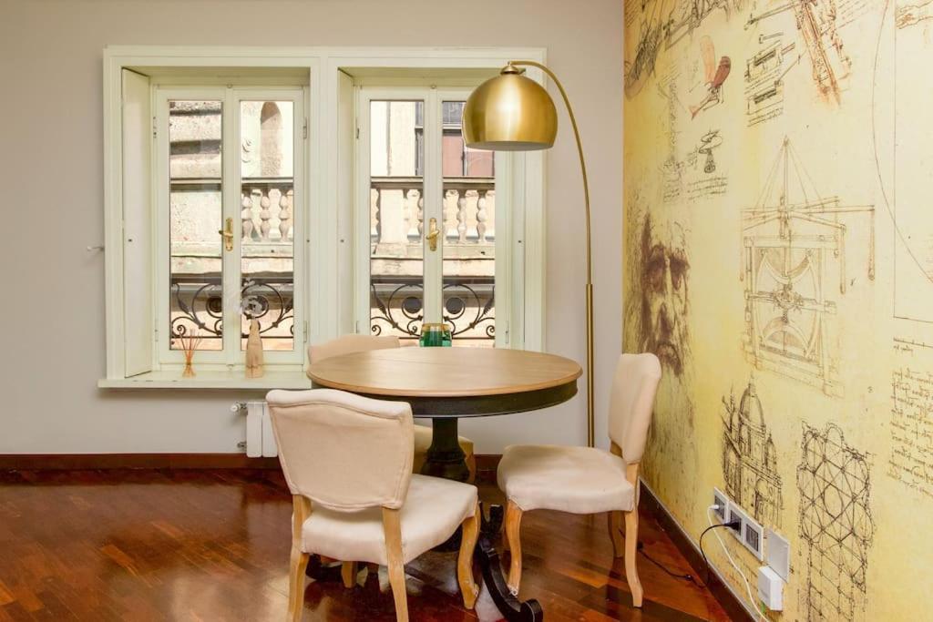 Duomo Big House130Mq Vista Tempio Appartement Milaan Buitenkant foto